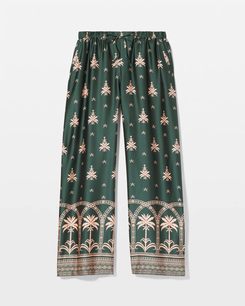 Wide-Leg Pajama Pants | Soma